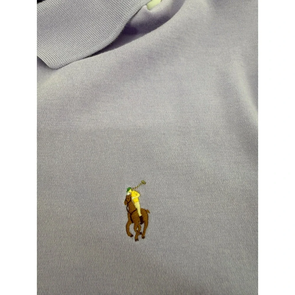 Polo Ralph Lauren Mens Classic Fit Polo Shirt Lavender Purple
